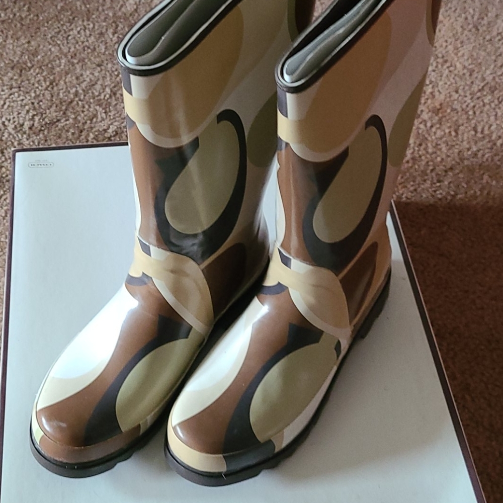 Coach rain boots - Picture 4 of 4